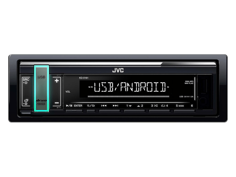 Jvc KD-X161 Mechanika nélküli fejegység