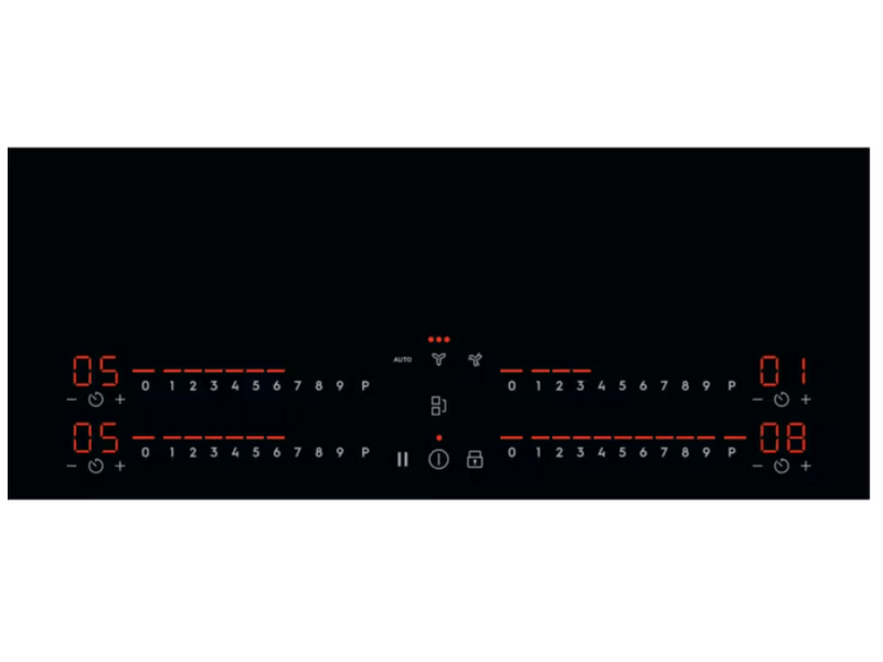 Electrolux KCC83443 Bridge 600 eXtractor indukciós főzőlap beépített páraelszívóval
