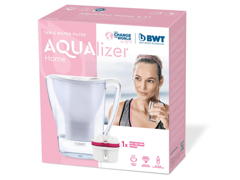 BWT Aqualizer Home manuális vízszűrő kancsó 2,7 L, lila (125557843)