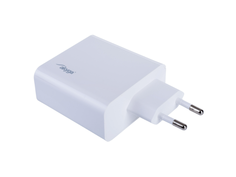 AKYGA Töltő AK-CH-15 USB-A + USB-C PD 5-20V / max. 3.25A 65W Quick Charge 3.0