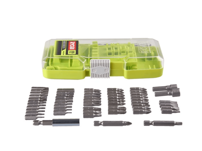 Ryobi 55 db-os csavarozó szett