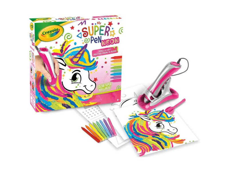 Crayola - művésztoll neon zsírkrétával 74-7620