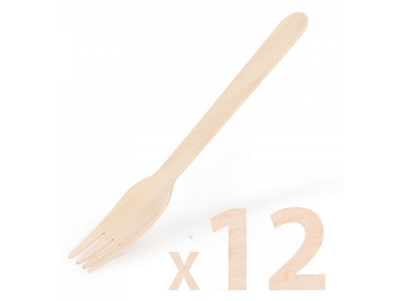 FAMILY 57326A Fa evőeszköz villa - 16 cm - 12 db