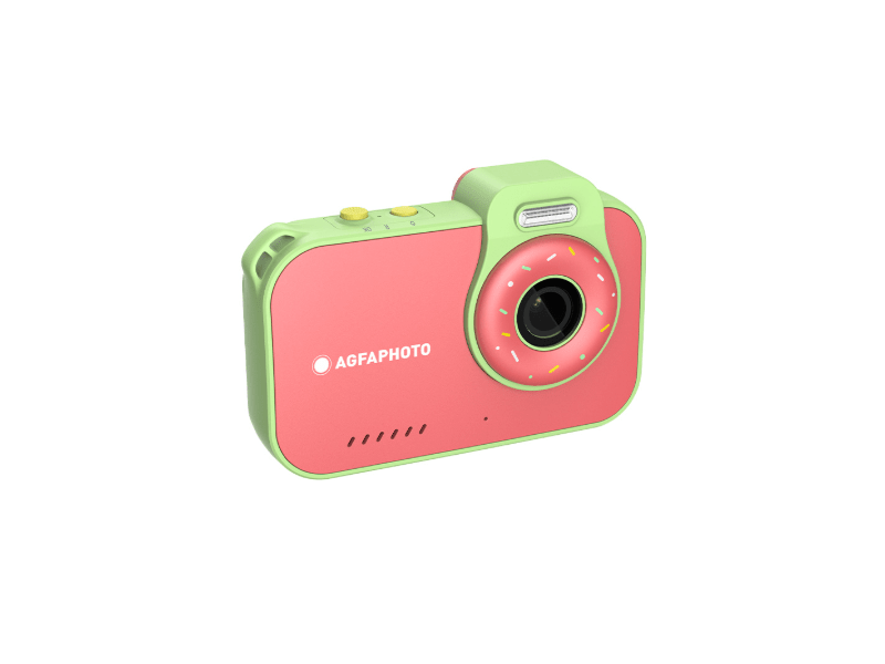 AgfaPhoto Photo Realikids 2 gyerekfényképezőgép, piros (AG-ARKCW2PK)