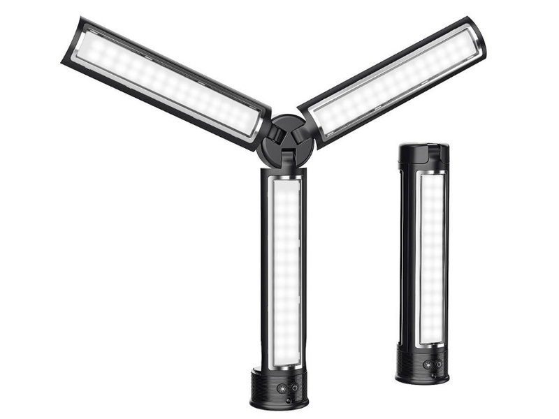 Blitzwolf BW-SL7 Hordozható összecsukható lámpa, fekete