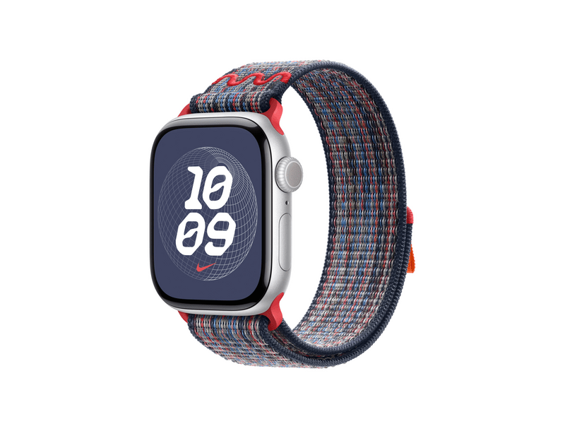 Apple Watch 40 mm-es kék-piros Nike sportpánt (MC1J4ZM/A)
