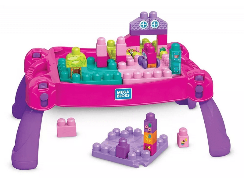 Mega Bloks építő játékasztal lányoknak (FFG22)