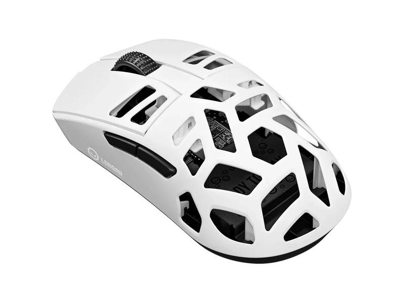 Lorgar MSE90W Gamer egér, fehér (LRG-MSE90W-WH)