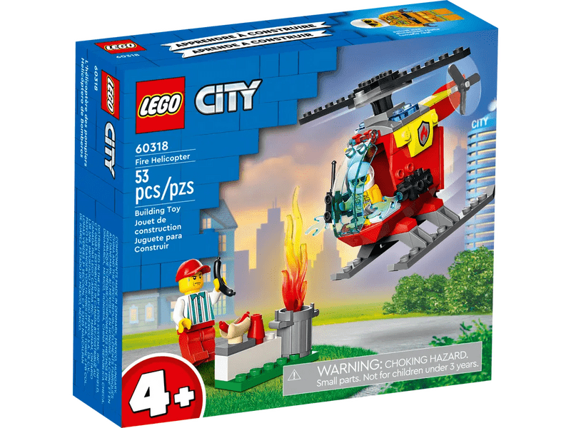 LEGO® City Tűzoltó helikopter (60318)