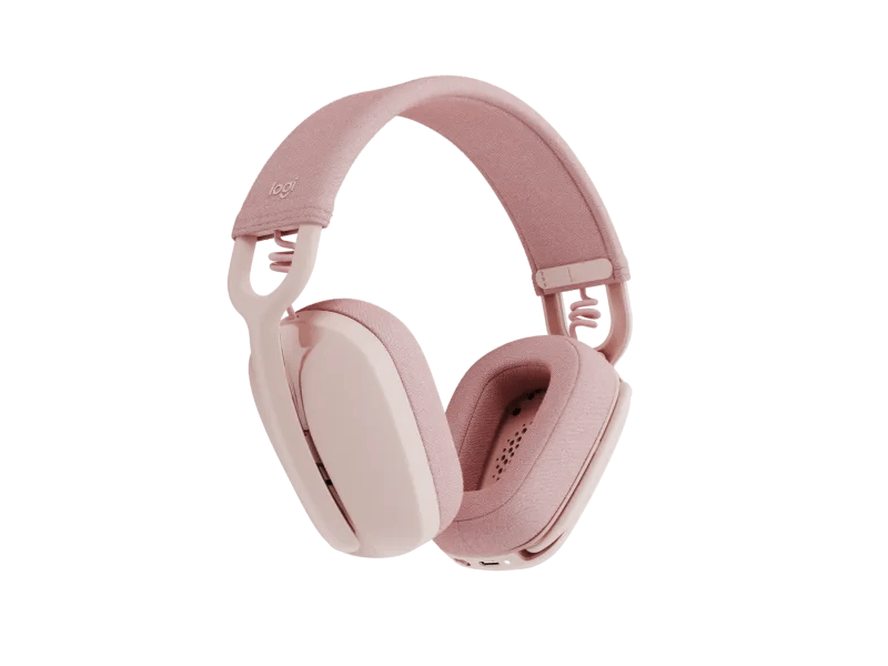 Logitech Zone Vibe 100 bežične slušalice, ružičaste (981-001224)