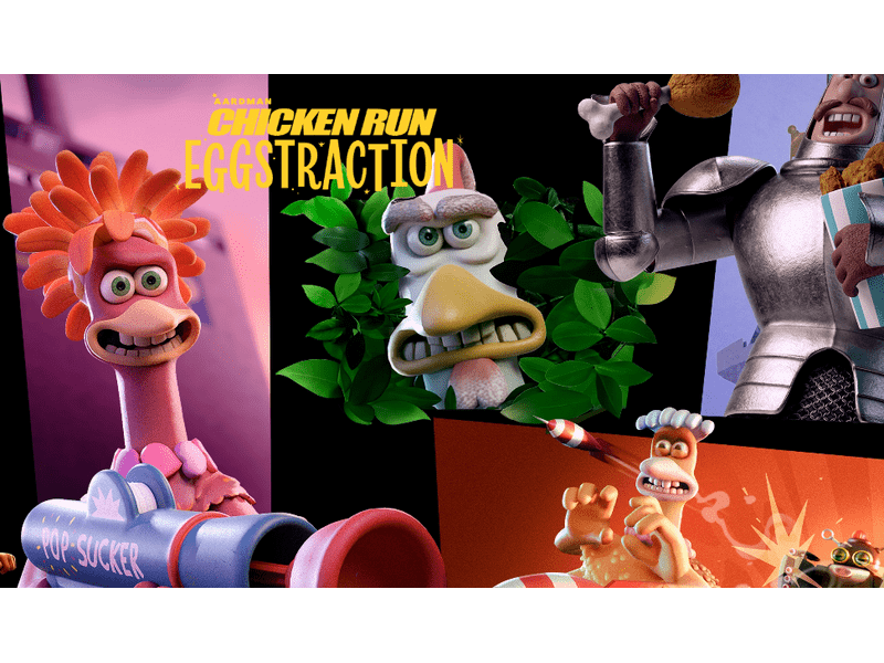 Chicken Run: Eggstraction - Nintedo Switch játék