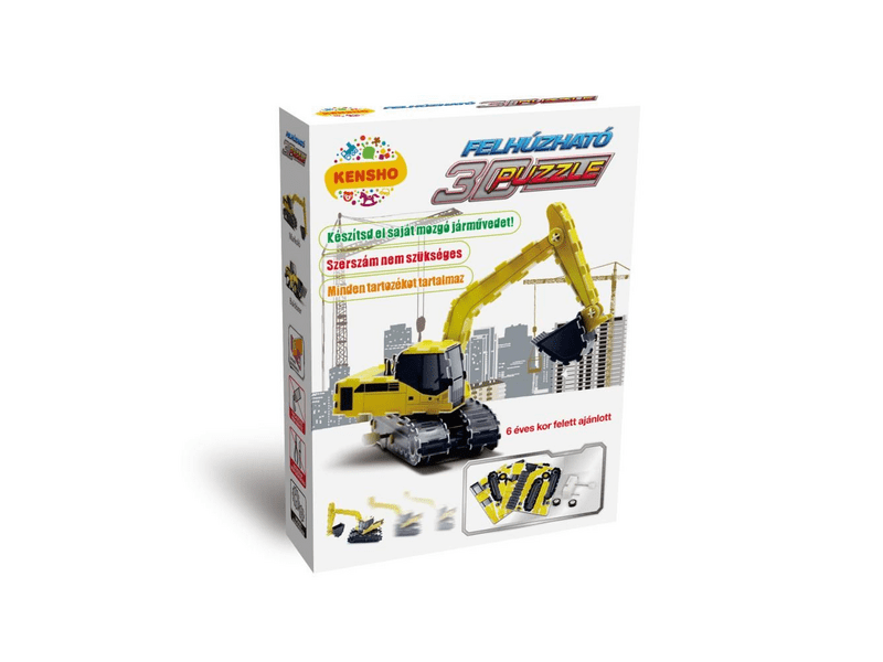 Kensho Felhúzható 3D puzzle - markoló (HWMP-85)