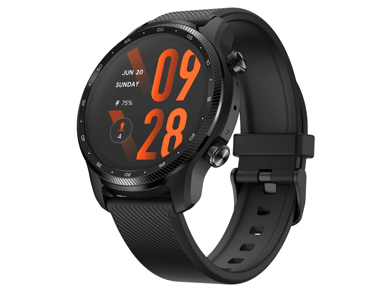 TicWatch Pro 3 ULTRA GPS Shadow Fekete