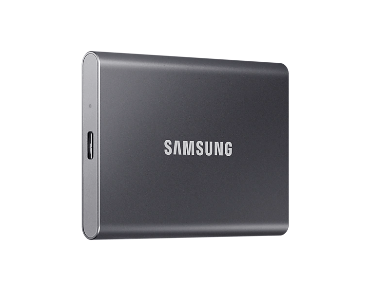 Samsung 500GB T7 külső SSD meghajtó szürke (MU-PC500T)