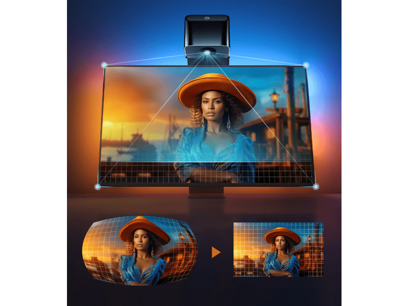 Govee H60993D2 TV Backlight 3 Lite TV háttérvilágítás kamerával