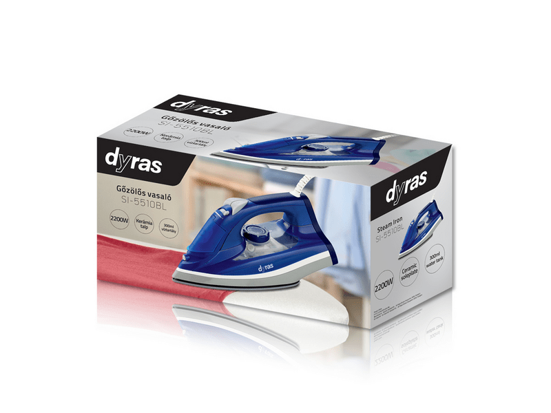 Dyras SI-5510BL Gőzölős vasaló, kék