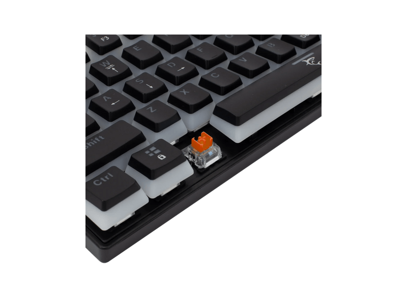 White Shark GK2202-2B/R-US Ashiko gamer tipkovnica, crna