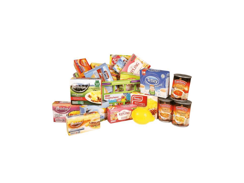 Játék bevásárlókosár termékekkel (62850)