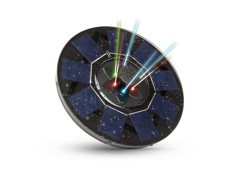 Garden of Eden Szolár szökőkút - akkumulátorral, 6 db RGB LED-del 11225