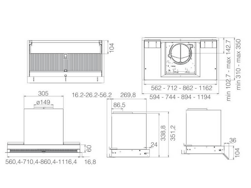 Elica Boxin Advance Dry IX/A/90 Páraelszívó