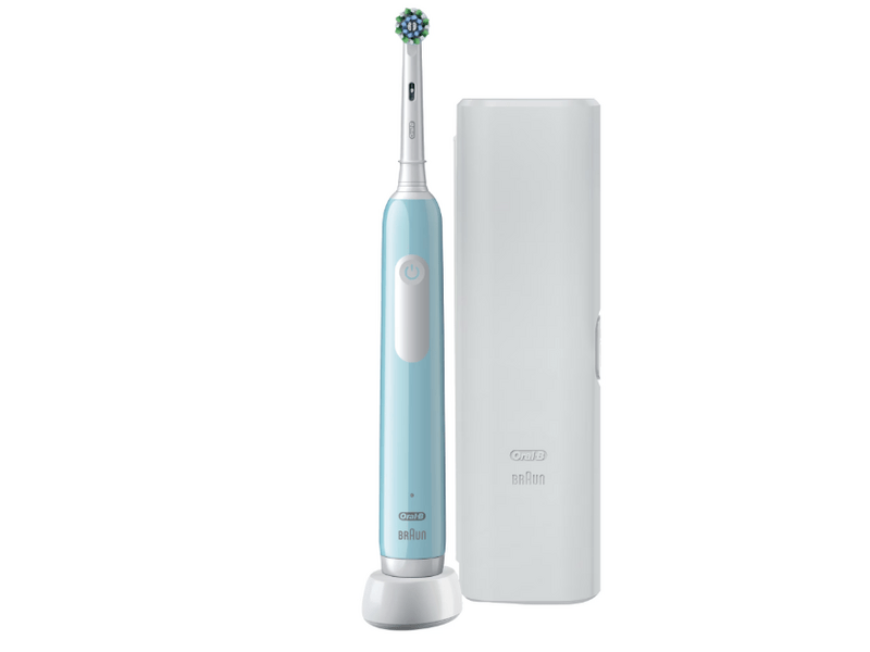 Oral-B Pro Series 1 Elektromos fogkefe kék, tokkal