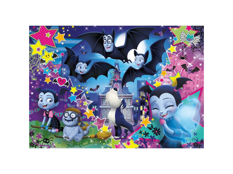 Clementoni Vampirina Brilliáns 104 db-os puzzle