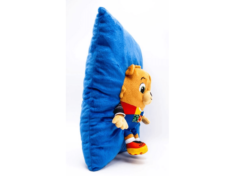 UEFA 2024 Albert 3D-s párna kabalafigurával