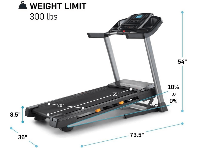 NordicTrack T6.5S futópad (NTL17915-INT)