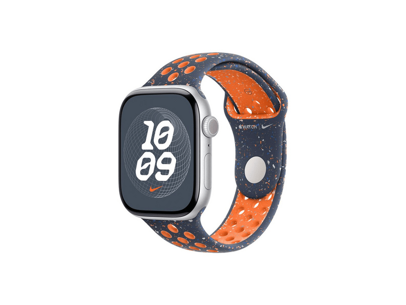 Apple Watch 42 mm-es kék láng Nike sportszíj, M/L (MYJX3ZM/A)
