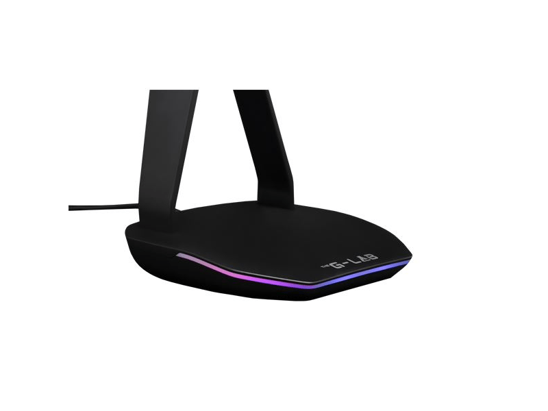 The G-Lab K-STAND-HYDROGEN-BK Fejhallgató állvány, fekete