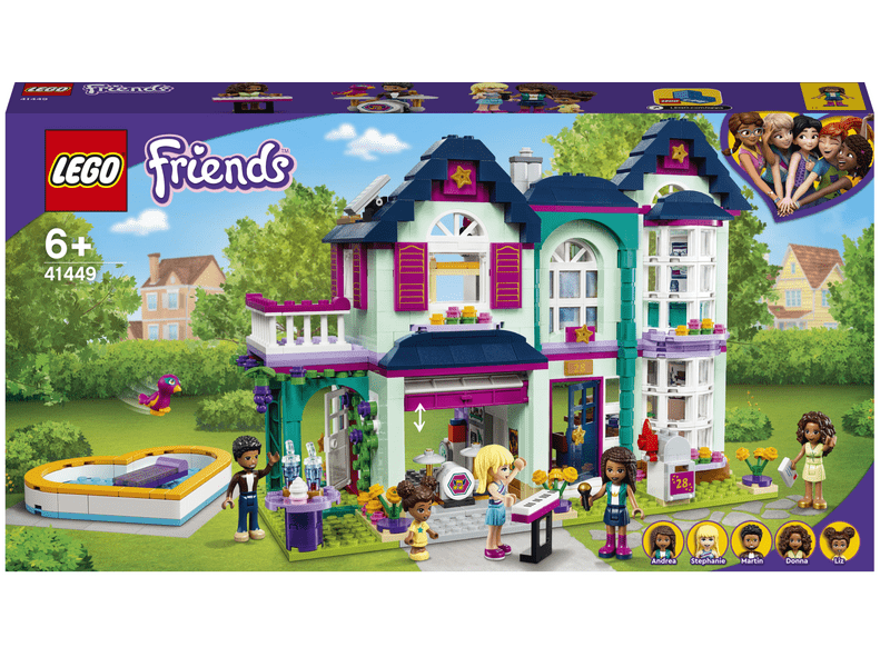 LEGO® Friends Andrea családi háza (41449)