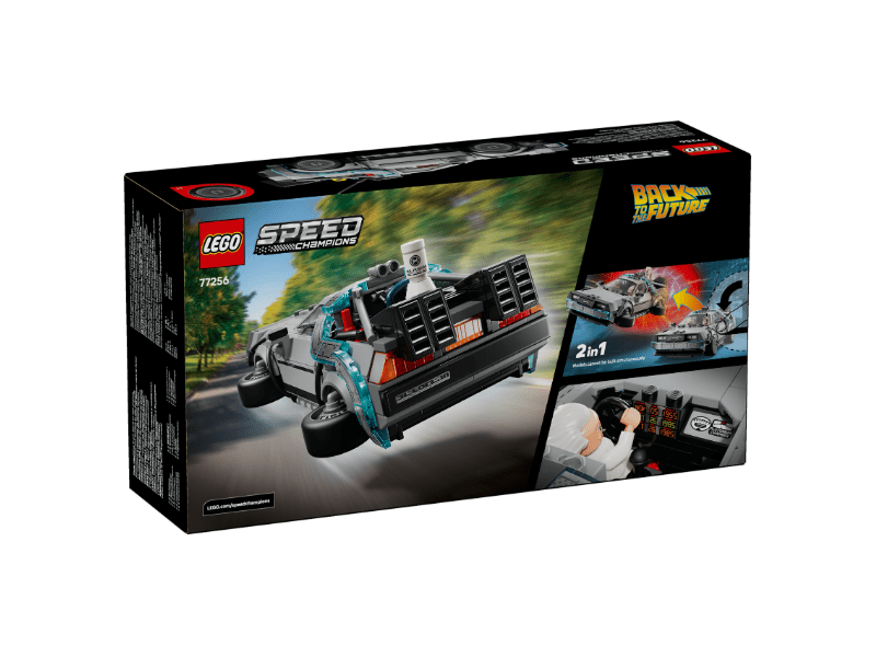 LEGO® Speed Champions Povratak u budućnost Vremenski uređaj (77256)
