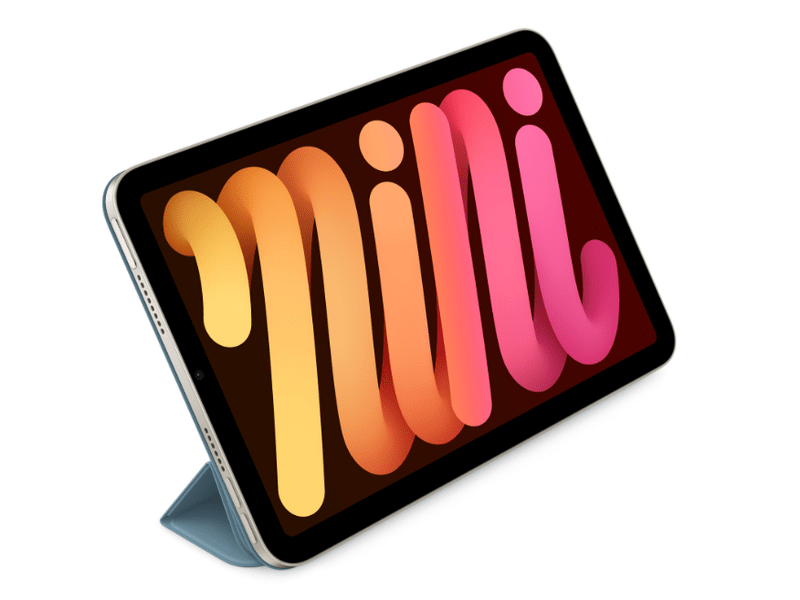 Apple Smart Folio A17 Pro chipes iPad minihez – kék (MC2U4ZM/A)