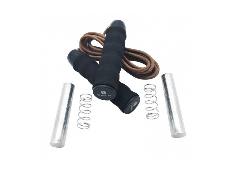 Sveltus 2713 Bőr ugrókötél, súlyozott