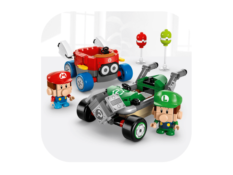 LEGO® Super Mario™: Mario Kart™ - Beba Mario i beba Luigi (72034)