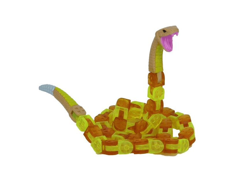 Klixx Creaturez - Csörgőkígyó, 2 féle, 1 db (KX130R)