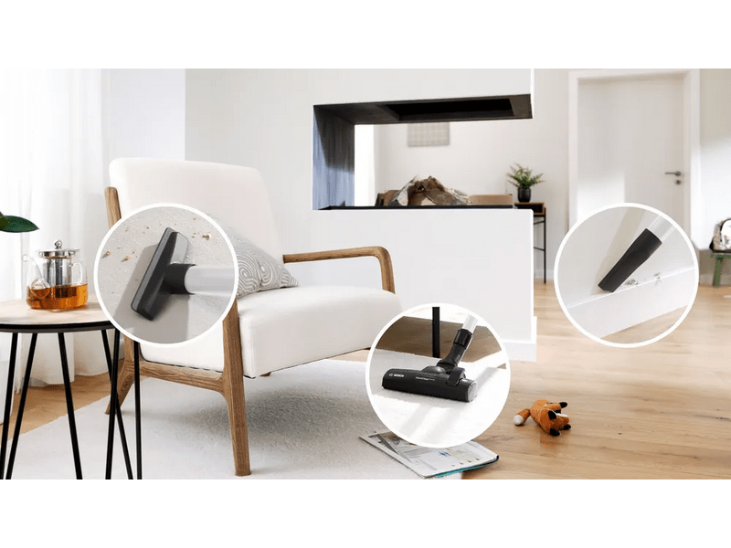 Bosch BGL41HYG2H ProHygienic Porzsákos porszívó, fehér