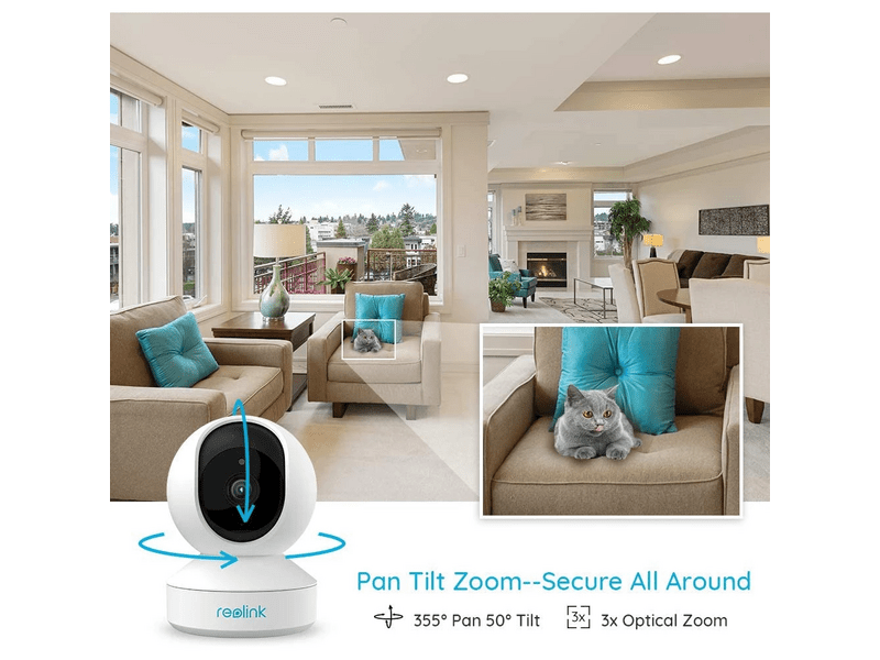 Reolink E1 Zoom Beltéri kamera