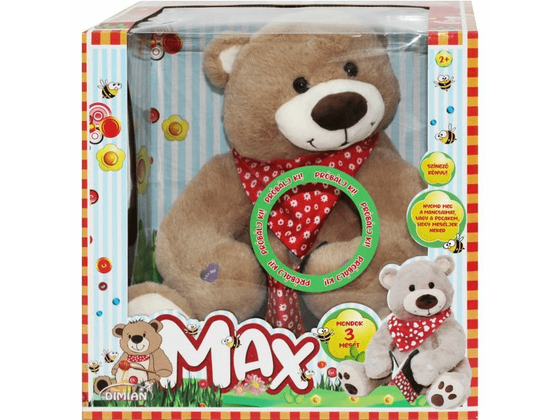 Max - A mesélő mackó 36cm