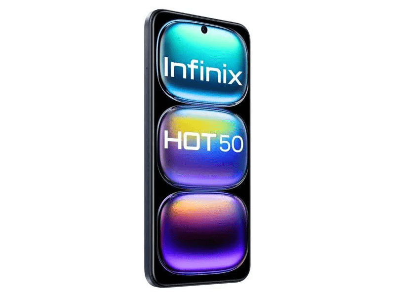 Infinix Hot 50 8/128GB pametni telefon, sivi (X6882TG128)