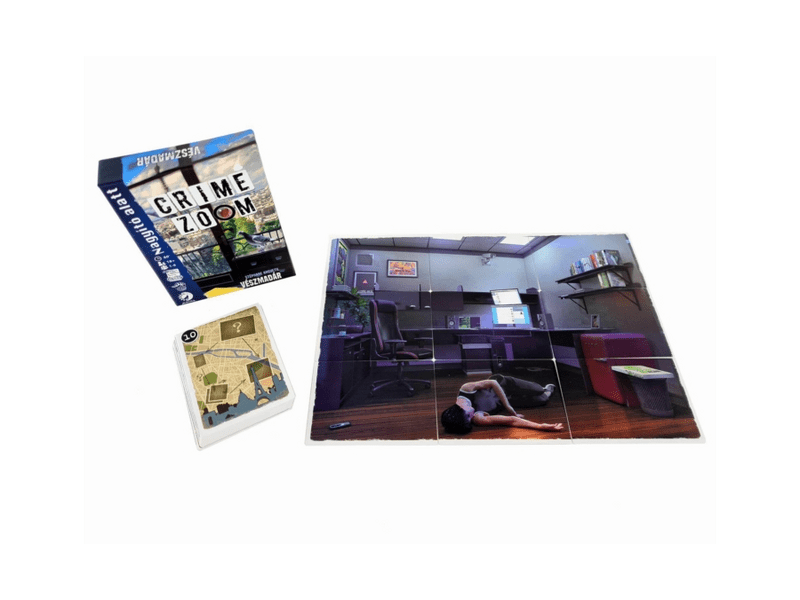 Crime Zoom: Nagyító alatt - Vészmadár társasjáték (10012)