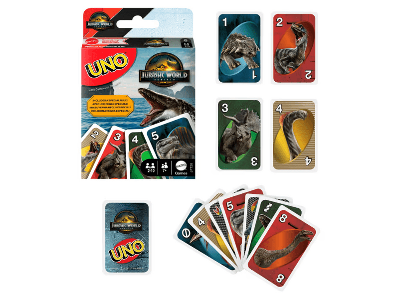 UNO Jurassic World 2025