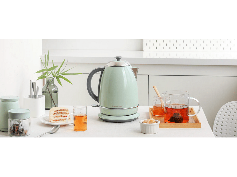 Buydeem K640-CG/EU Vízforraló, 1,7l, zöld