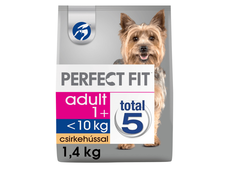 PERFECT FIT száraztáp csirkehússal kistestű felnőtt kutyák számára, 1,4 kg (421537)