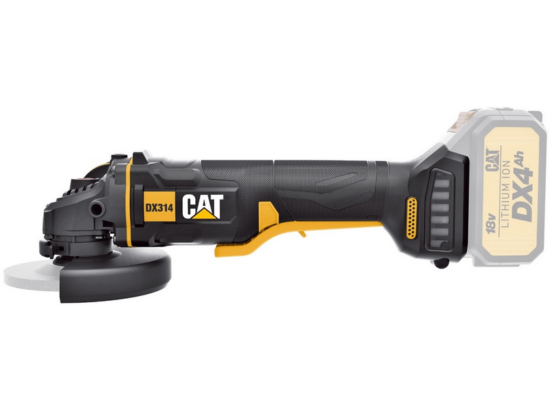 CAT DX314B Power+ Akkus sarokcsiszoló, Akku és töltő nélkül