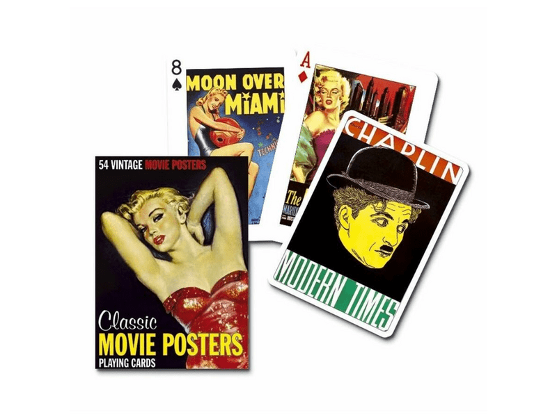 Piatnik Mozi poszterek franciakártya (151217)