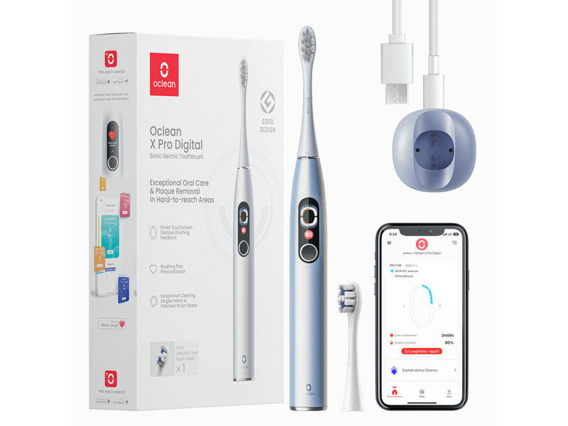 Oclean X Pro Digital Set, ezüst