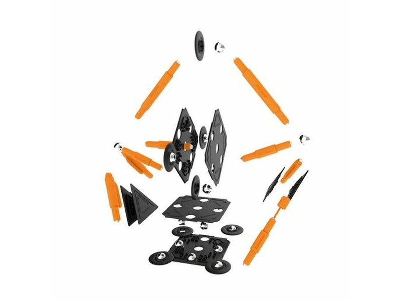 Supermag Projects Technicolor 45 db-os mágneses építőjáték (SMG 0654)