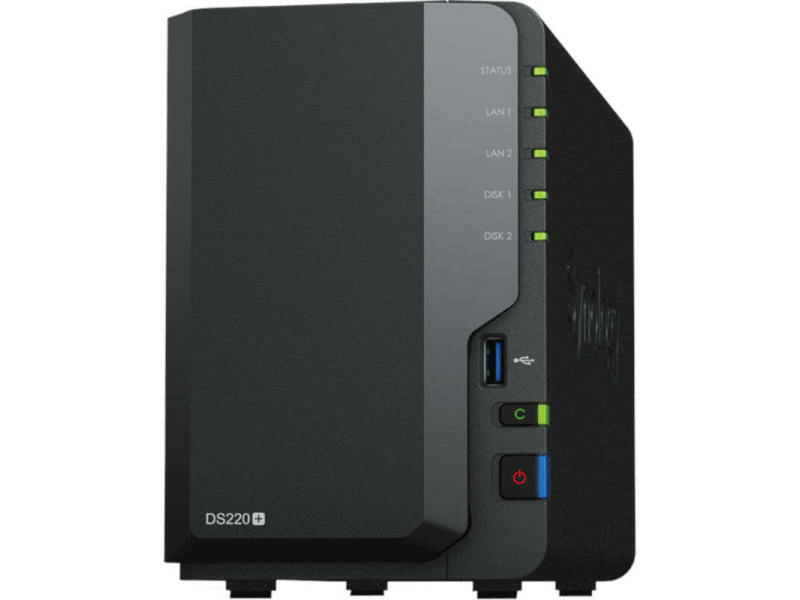 Synology DS220+ NAS 2 fiókos