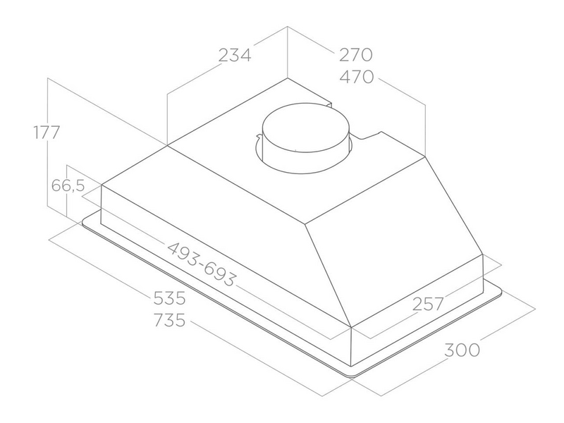 Elica Era C WH/A/52 Páraelszívó (PRF0142716)